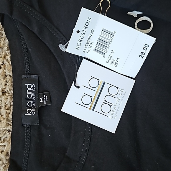 NWT la la land Creative Co. Vote Graphic Tee Cropped Tshirt Medium Oversized - Picture 4 of 4